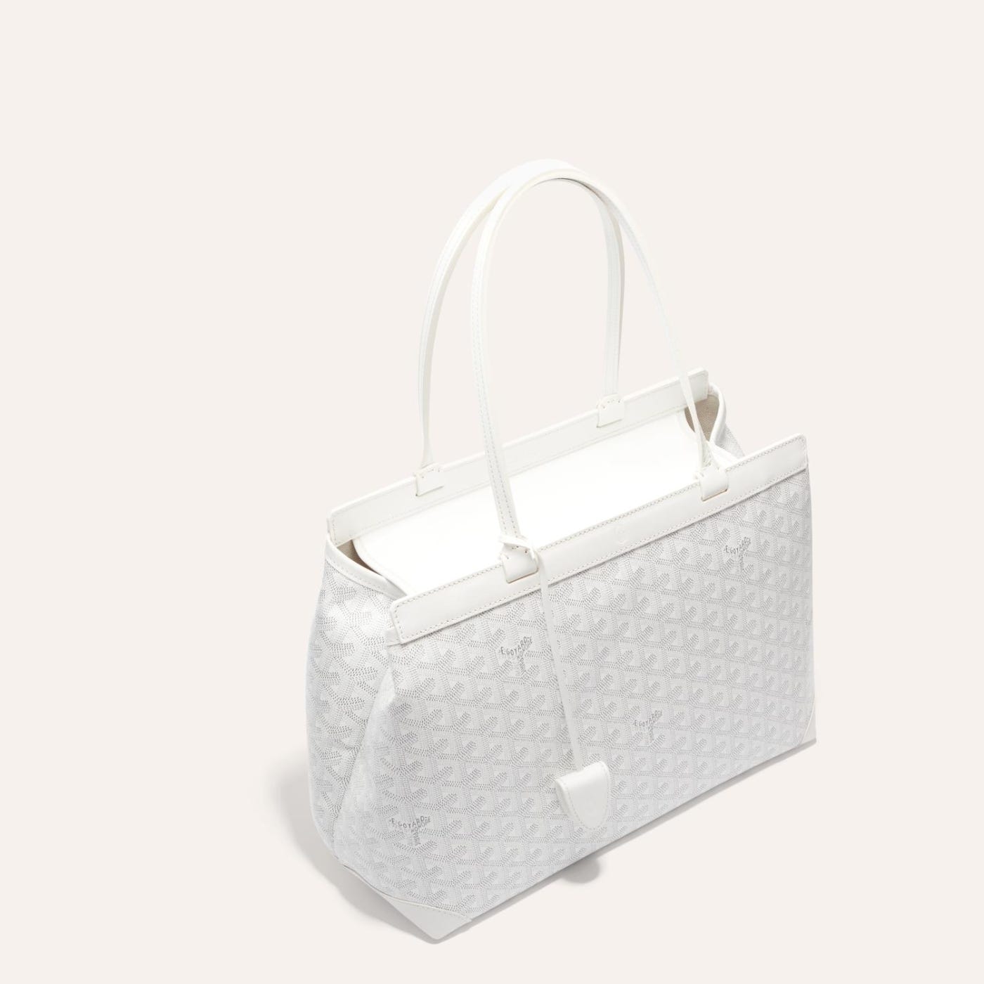Goyard Bellechasse Biaude PM Bag White - Image 3